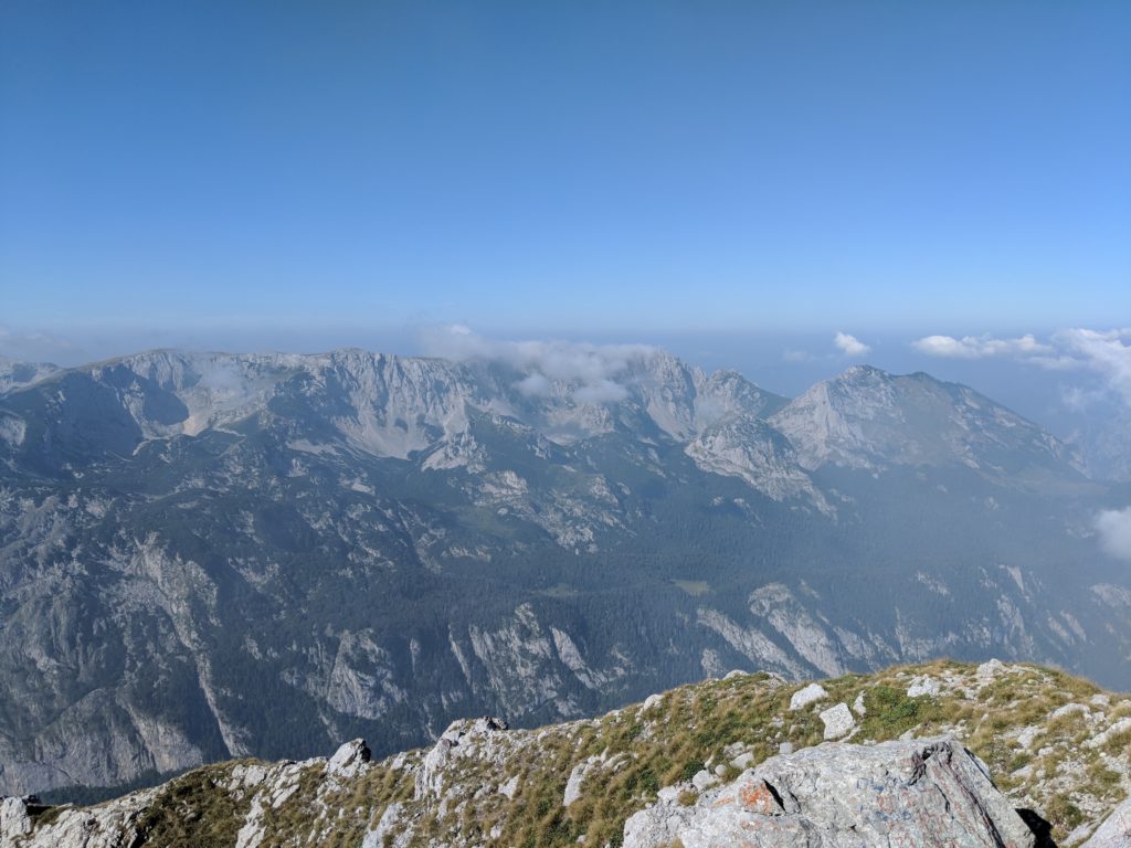 Maglic Gipfel auf dem Via Dinarica