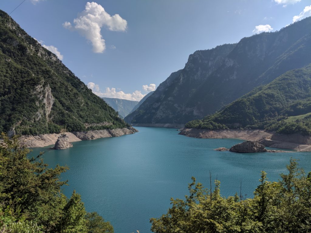 Piva Canyon auf der Via Dinarica